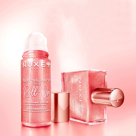 Nuxe Huile Prodigieuse Or Floral Dry Oil Roll-On Pembe Parıltılı Çok Amaçlı Kuru Yağ 60ml - 3