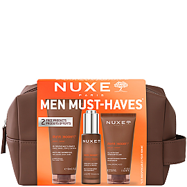 Nuxe Men Must Haves - Yaşlanma Karşıtı Erkek Bakım Seti Deri Çanta Hediyeli - Nuxe