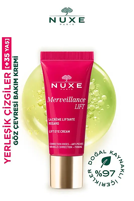 Nuxe Merveillance Lift Eye Cream - Göz Çevresi Bakım Kremi 15ml - 4