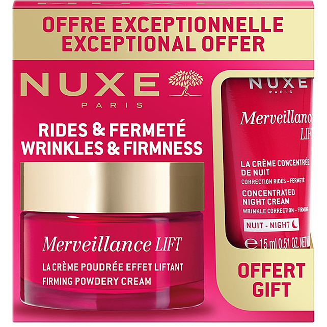 Nuxe Merveillance Lift Firming Powdery Cream 50ml & Night Cream 15 ml Hediye - 1