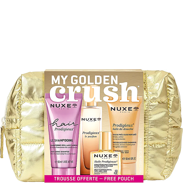 Nuxe My Golden Crush Set - Altın Işıltı Bakım Seti - 1