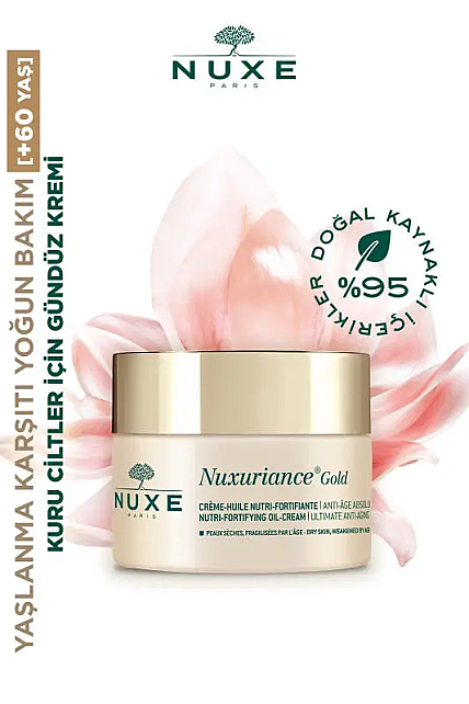 Nuxe Nuxuriance Gold Day Cream - Anti-Aging Gündüz Bakım Kremi 50ml - 3