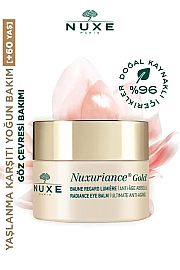 Nuxe Nuxuriance Gold Eye Balm - Anti-Aging Göz Çevresi Bakım Kremi 15ml - 3