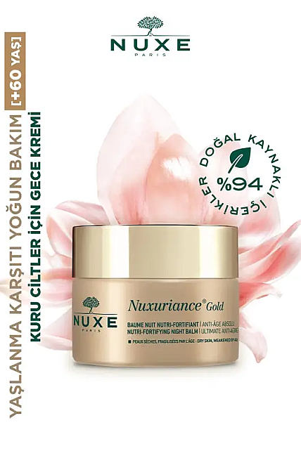 Nuxe Nuxuriance Gold Night Cream - Anti-Aging Gece Bakım 50ml - 3
