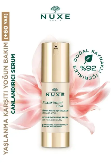 Nuxe Nuxuriance Gold Serum - Anti Aging Cilt Bakım Serumu 30ml - 3