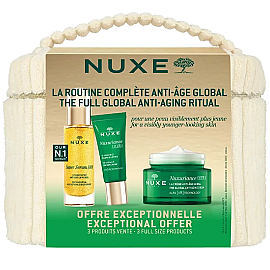 Nuxe Nuxuriance Ultra Vanity Set - Yaşlanma Karşıtı Çantalı Bakım Seti - Nuxe