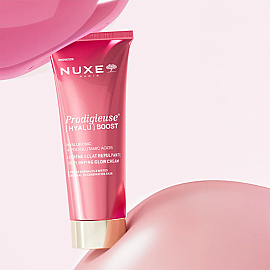 Nuxe Prodigieuse Hyalu Boost Güzellik Kiti - Pembe Şeffaf Çanta Hediyeli - 6