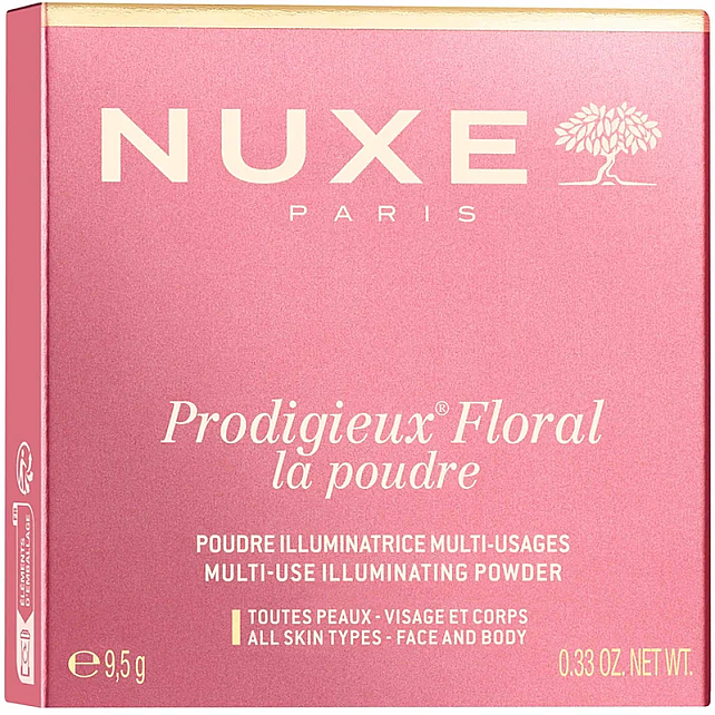 Nuxe Prodigieux Floral La Poudre - Çok Amaçlı Aydınlatıcı Pembe Pudra 9,5g - 3