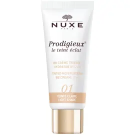 Nuxe Prodigieux Tinted Moisturizing BB Cream - Renkli Nemlendirici No-01 Light Shade 30ml - Nuxe