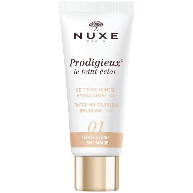 Nuxe Prodigieux Tinted Moisturizing BB Cream - Renkli Nemlendirici No-01 Light Shade 30ml - 1