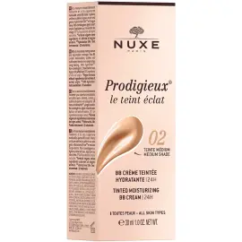 Nuxe Prodigieux Tinted Moisturizing BB Cream - Renkli Nemlendirici No-02 Medium Shade 30ml - 3