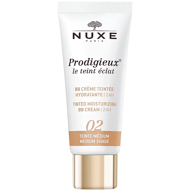 Nuxe Prodigieux Tinted Moisturizing BB Cream - Renkli Nemlendirici No: 02 Medium Shade 30ml - 1