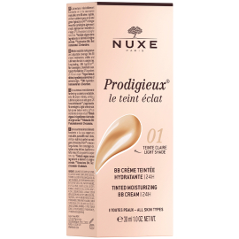 Nuxe Prodigieux Tinted Moisturizing BB Cream - Renkli Nemlendirici No:01 Light Shade 30ml - 3