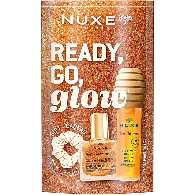 Nuxe Ready Go Glow - Işıltı Güzellik Seti Toka Hediyeli - 1