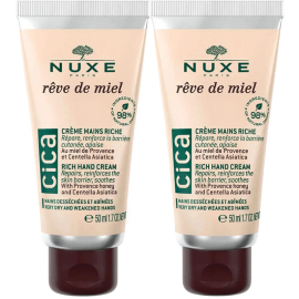 Nuxe Reve De Miel Cica Hand Cream - El Kremi 2x50ml - Nuxe