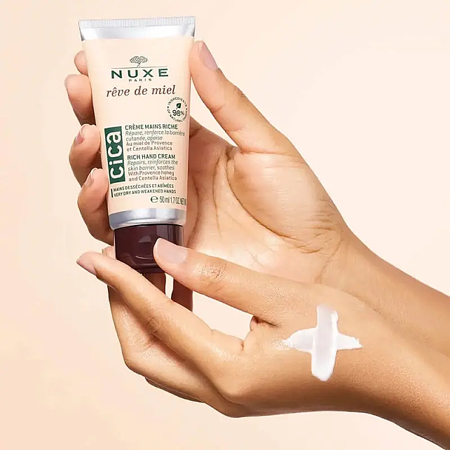 Nuxe Reve De Miel Cica Hand Cream - El Kremi 2x50ml - 4
