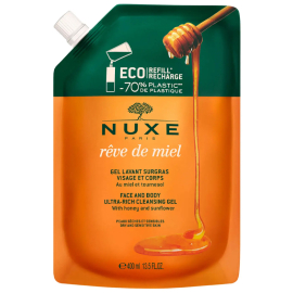 Nuxe Reve de Miel Face And Body Ultra Rich Cleansing Gel Refill - Temizleme Jeli 400ml - Nuxe