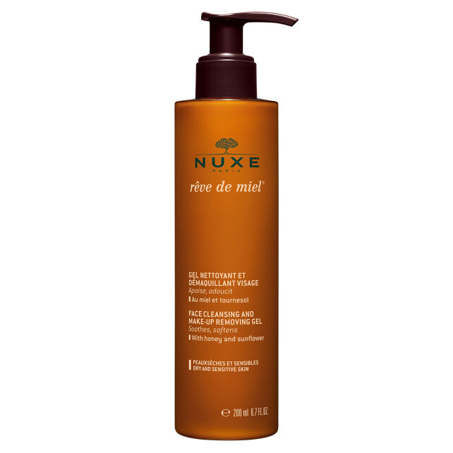 Nuxe Reve De Miel Face Cleansing And Make Up Removing Gel - Cilt ve Makyaj Temizleyici 200ml - 1