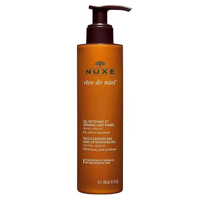 Nuxe Reve De Miel Face Cleansing and Make Up Removing Gel - Cilt ve Makyaj Temizleyici 200ml - 1
