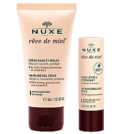 Nuxe Reve De Miel Hand and Nail Cream 30ml - Lip Stick Dudak Bakımı 4g - 2