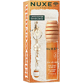 Nuxe Reve De Miel Honey Lip Gold - Nemlendirici Işıltılı Dudak Balı 10ml & Charm Aksesuarlı Set - Nuxe