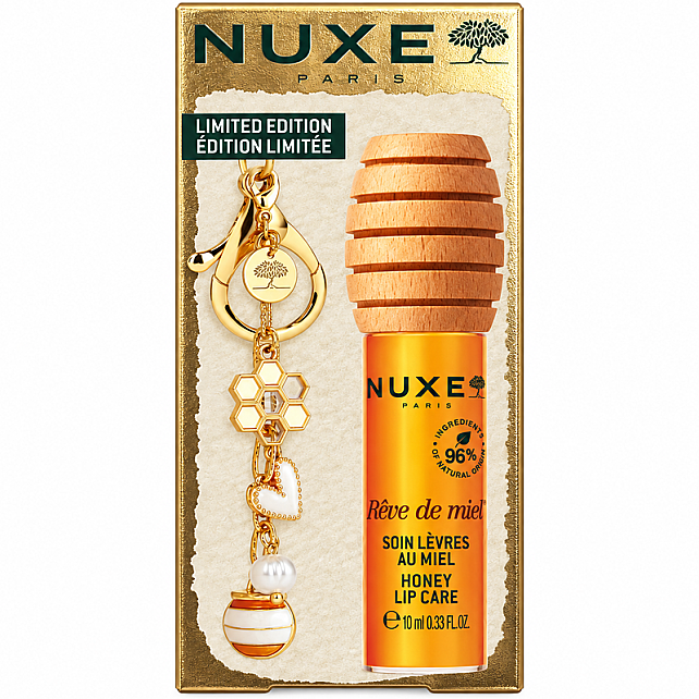 Nuxe Reve De Miel Honey Lips Nemlendirici Dudak Balı 10ml & Charm Aksesuarlı Set - 1