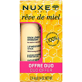 Nuxe Reve De Miel Lip Moisturizing Stick - Dudak Bakım Kremi 4gr x 2'li Set - Nuxe