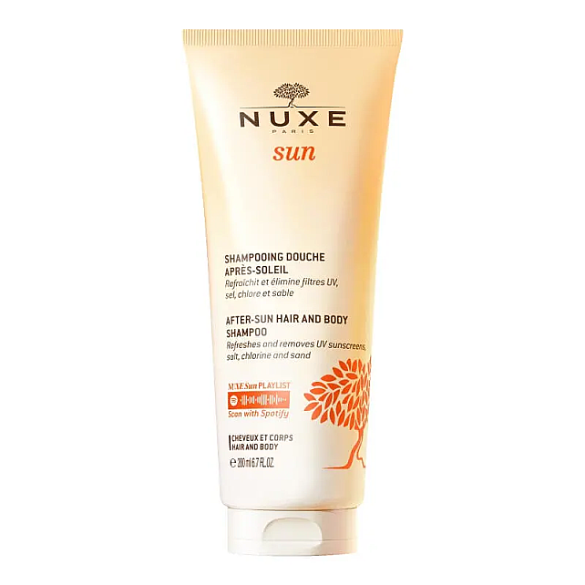 Nuxe Sun After Sun Hair Body Shampoo - Güneş Sonrası Saç ve Vücut Şampuanı 200ml - 1