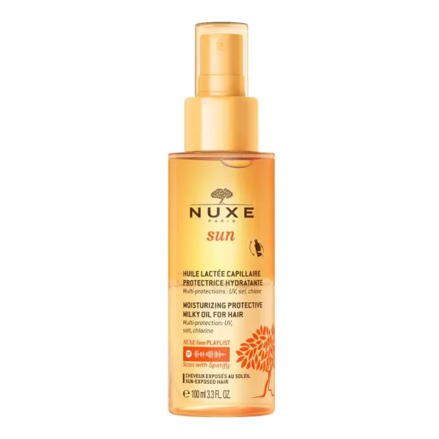 Nuxe Sun Hair Protective Milk Oil - Koruyucu Saç Yağı 100ml - 1
