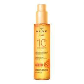 Nuxe Sun Huile Bronzante Face and Body SPF 10 - Bronzlaştırıcı Yüz ve Vücut Yağı 150ml - Nuxe