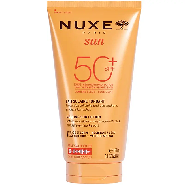 Nuxe Sun Melting Lotion High Protection SPF 50+ Güneş Koruyucu 150ml - 1