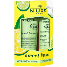 Nuxe Sweet Lemon - El ve Dudak Bakım Seti - Nuxe