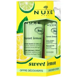 Nuxe Sweet Lemon - El ve Dudak Bakım Seti - 1