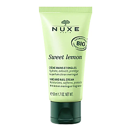 Nuxe Sweet Lemon Hand and Nail Cream - El ve Tırnak Bakım Kremi 50ml - Nuxe