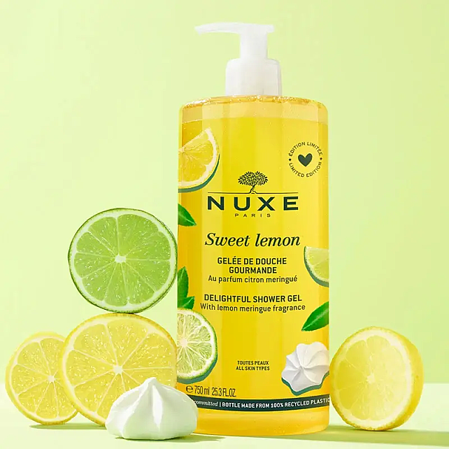 Nuxe Sweet Lemon Shower Gel - Duş Jeli 750ml - 2