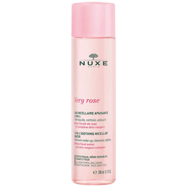 Nuxe Very Rose 3-In 1 Soothing Micellar Water - Temizleyici Misel Su 200ml - 1
