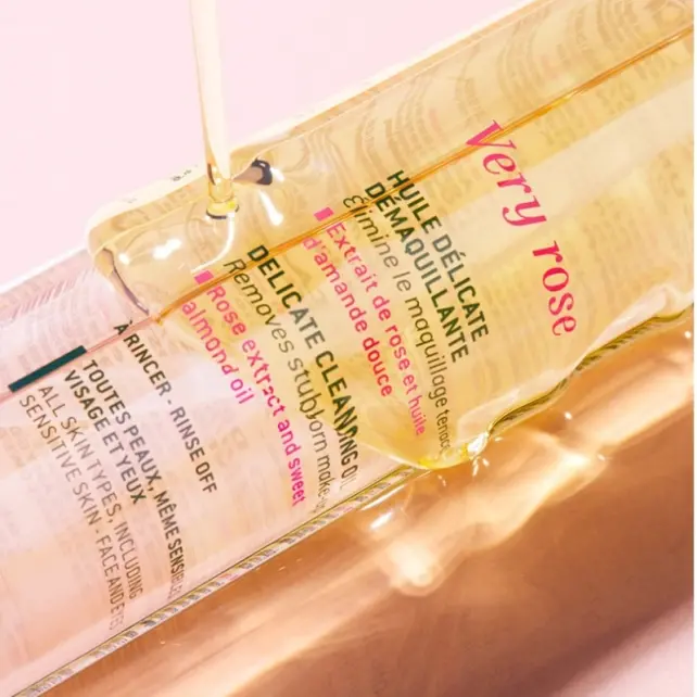 Nuxe Very Rose Delicate Cleansing Oil - Makyaj Temizleme Yağı 150ml - 2