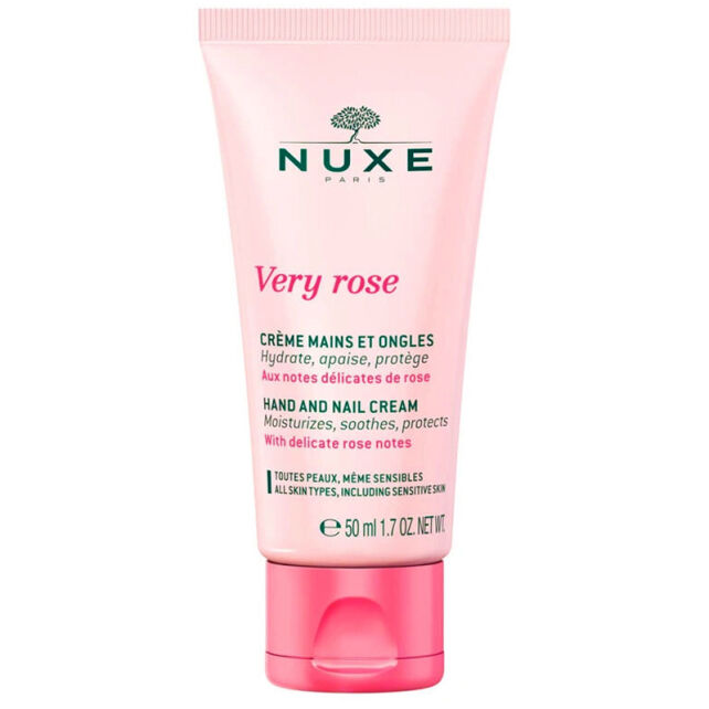 Nuxe Very Rose Hand And Nail Cream - El ve Tırnak Bakım Kremi 50ml - 1
