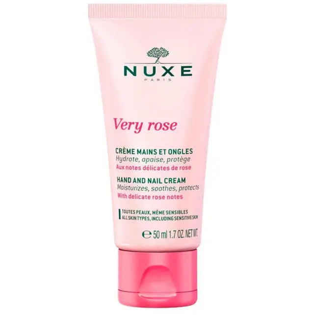 Nuxe Very Rose Hand And Nail Cream - El ve Tırnak Bakım Kremi 50ml - 1