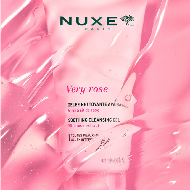 Nuxe Very Rose Soothing Cleansing Gel - Yatıştırıcı Yüz Temizleme Jeli 150ml - 2