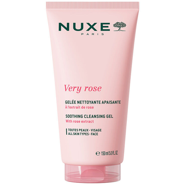 Nuxe Very Rose Soothing Cleansing Gel - Yatıştırıcı Yüz Temizleme Jeli 150ml - 1