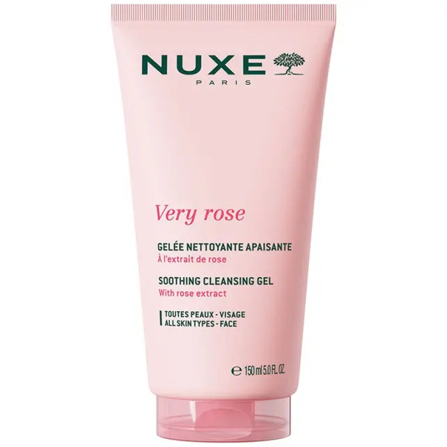 Nuxe Very Rose Soothing Cleansing Gel - Yatıştırıcı Yüz Temizleme Jeli 150ml - 1