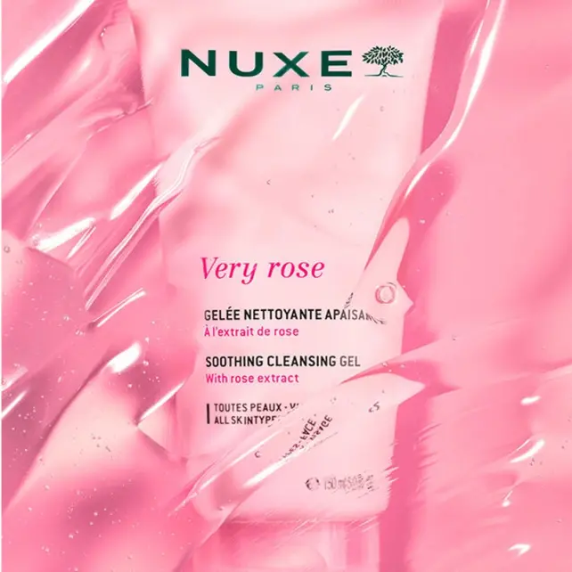 Nuxe Very Rose Soothing Cleansing Gel - Yatıştırıcı Yüz Temizleme Jeli 150ml - 2