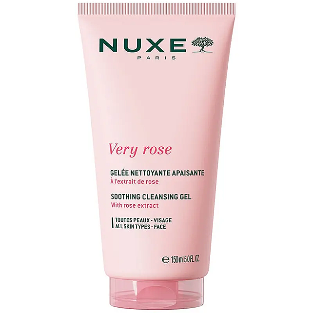 Nuxe Very Rose Soothing Cleansing Gel - Yatıştırıcı Yüz Temizleme Jeli 150ml - 1