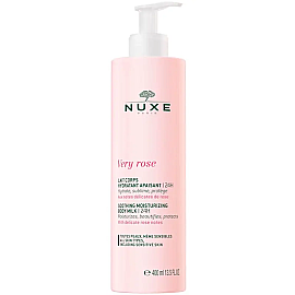 Nuxe Very Rose Soothing Moisturizing Body Milk - Nemlendirici Vücut Sütü 400ml - Nuxe