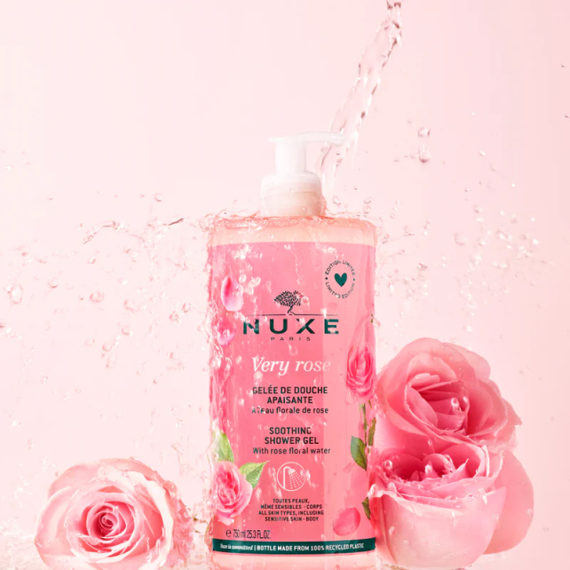 Nuxe Very Rose Soothing Shower Gel - Duş Jeli 750ml - 3