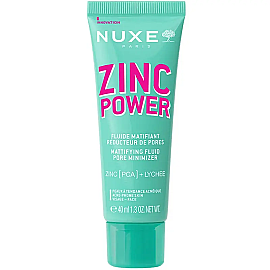 Nuxe Zinc Power Mattifying Fluid Pore Minimizer - Matlaştırıcı ve Gözenek Karşıtı Nemlendirici 40ml - Nuxe