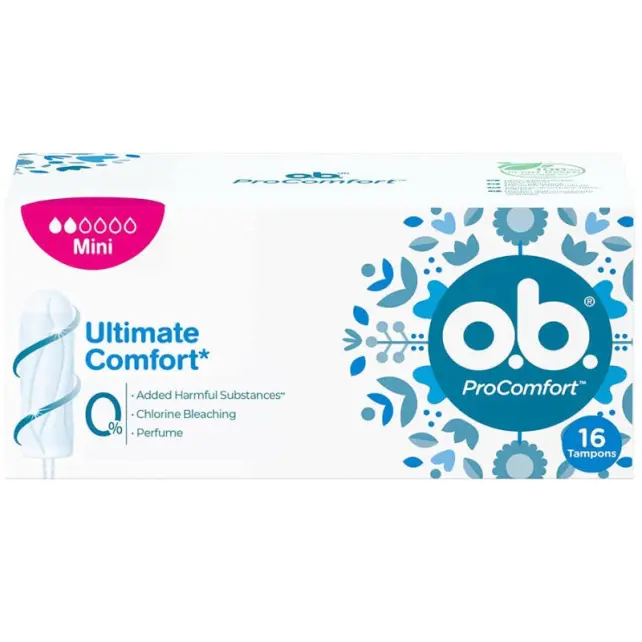 O.B Procomfort Tampon Mini 16 Adet - 1