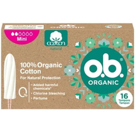 O.B Organic Coton Mini - Tampon 16 Adet - O.B.