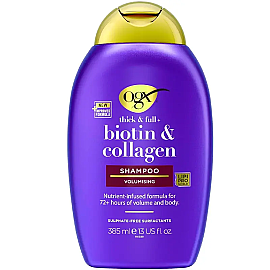 Ogx Biotin & Collagen Shampoo - Dolgunlaştırıcı Etkili Saç Bakım Şampuanı 385ml - Ogx